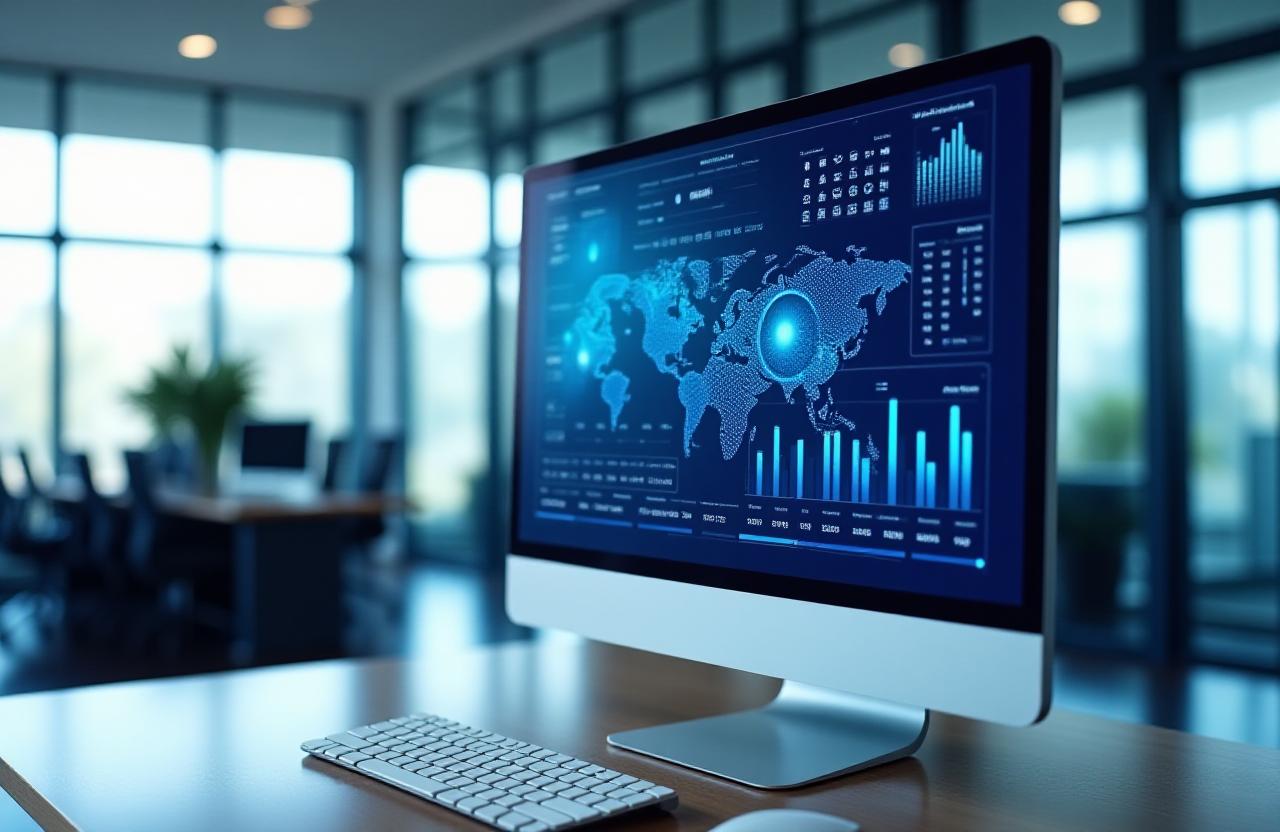 StellarDash advanced analytics dashboard interface showing real-time metrics and charts